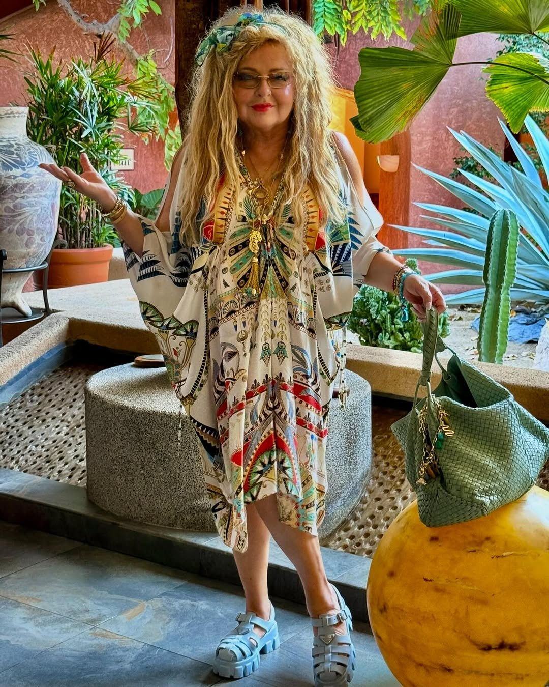 Naturalna Magda Gessler dokazuje na wakacjach