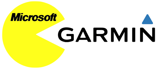Microsoft zagra w Pac-Mana z Garminem?