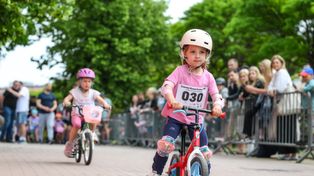 Gdańsk: Zawody Rowerkowe w Galerii Przymorze. Tu Dzień Dziecka się już zaczął!