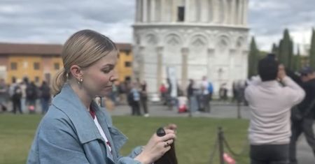 Pokazała wideo z Włoch. "Ten widok dziwi prawie wszystkich"