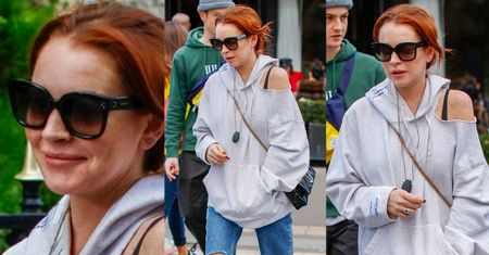 Lindsay Lohan lansuje modę na podarte bluzy za 3 tysiące złotych