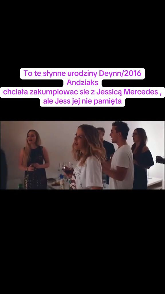 Jessica Mercedes i Andziaks na urodzinach Deynn