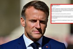 Macron pisze po polsku. Francja wysyła myśliwce
