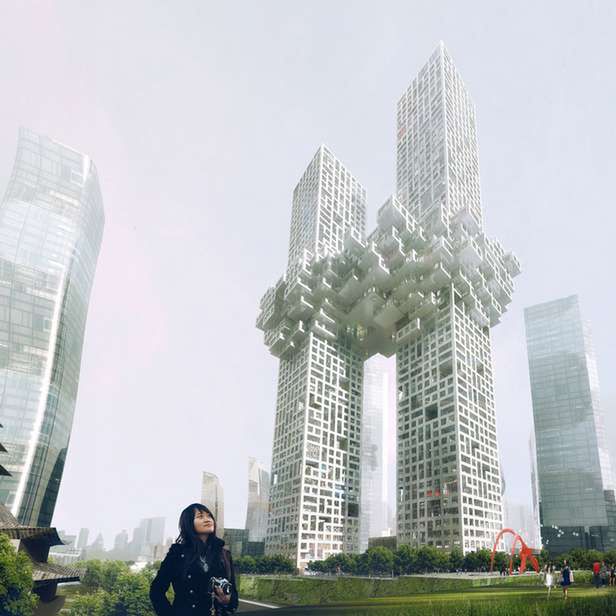 Koreańskie wieżowce - przypadkowe nawiązanie do World Trade Center? 2