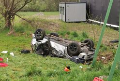 Na zdjęciach wszystko widać. Wypadek na zakopiance wyglądał fatalnie