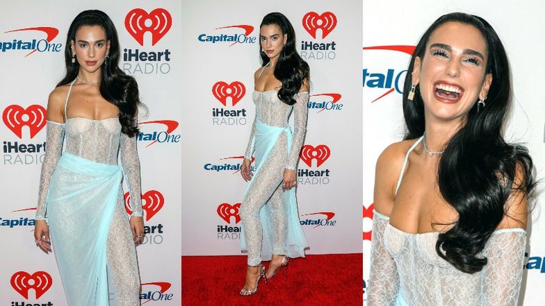 Dua Lipa na gali iHeartRadio