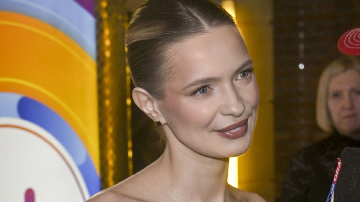 Paulina Gałązka na premierze