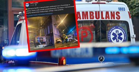Osiem osób rannych. Dramatyczne doniesienia z Lublina