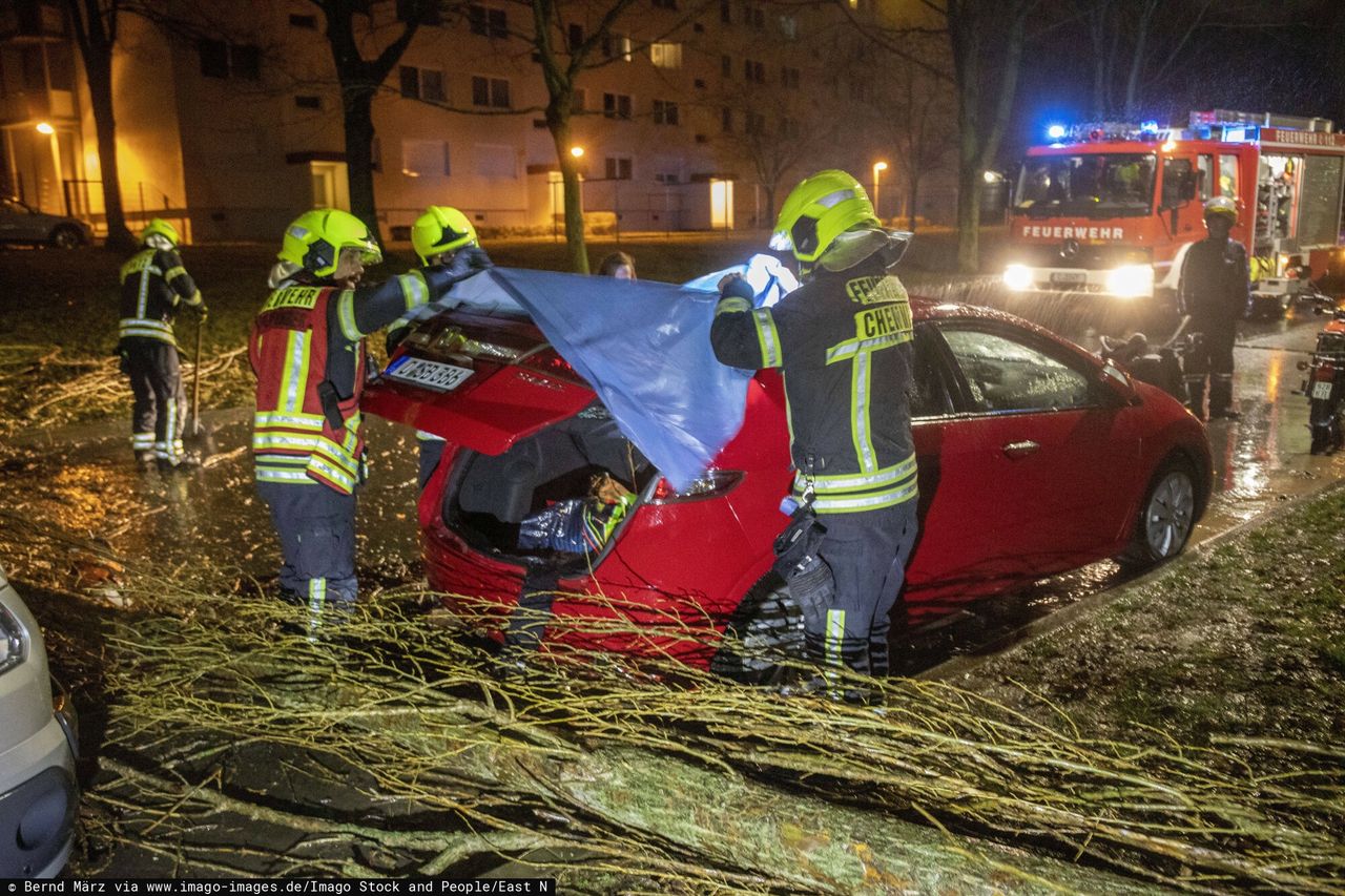 Akcja straży pożarnej