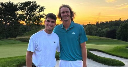 Czołowi tenisiści świata na polu golfowym. Zabawny komentarz Zvereva