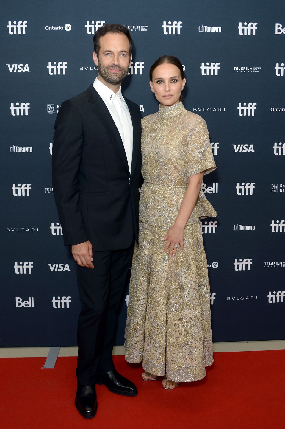 Natalie Portman i Benjamin Millepied w 2022 roku 