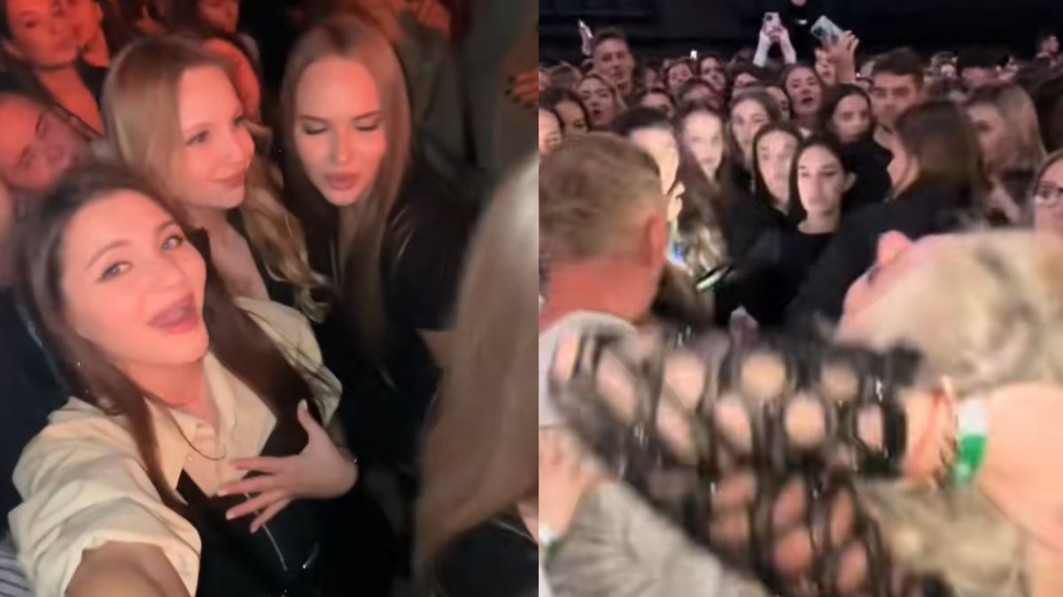 Para z Rosji starła się z Ukrainkami podczas koncertu.