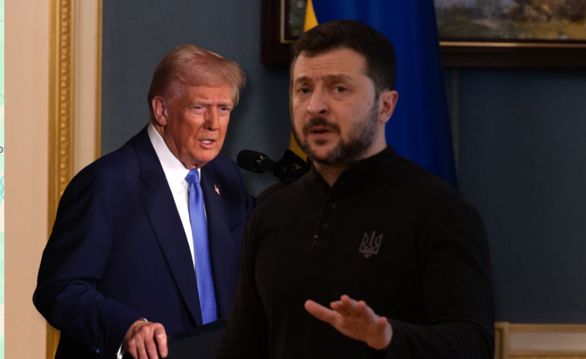 Trump krytykuje Zełenskiego. "To jest zemsta, taka czysto osobista"