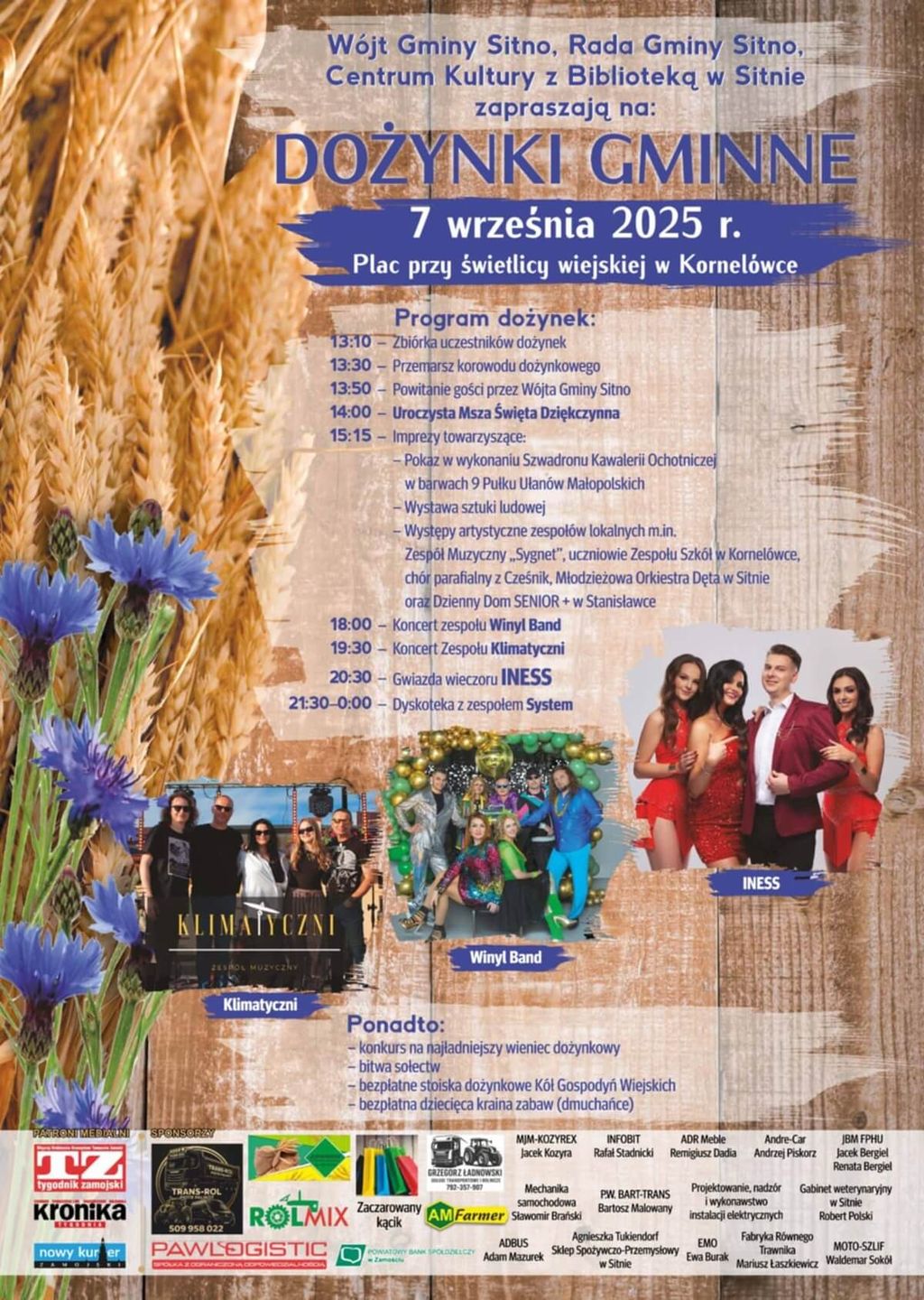 Dożynki w Kornelówce