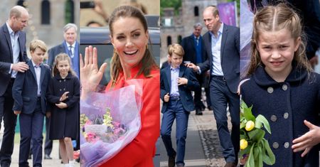 Książę William i Kate Middleton z dziećmi brylują na obchodach jubileuszu królowej Elżbiety w Walii (ZDJĘCIA)