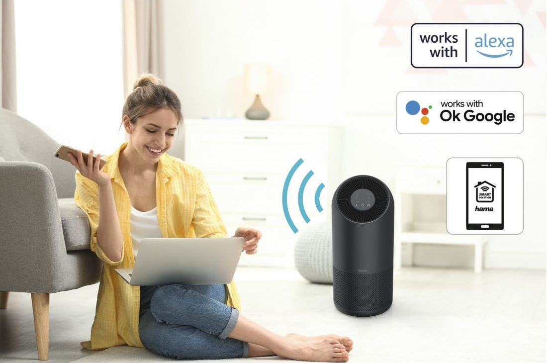 Hama Smart – nowy oczyszczacz powietrza. Działa z aplikacją i asystentami głosowymi 2