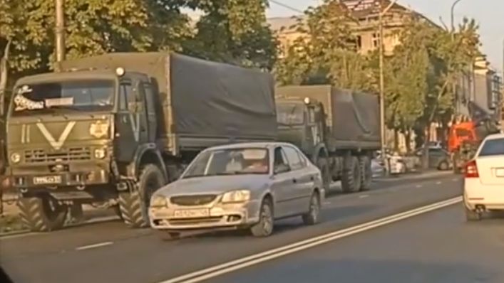 Zastanawiające ruchy Rosjan. "Rzesze żołnierzy"