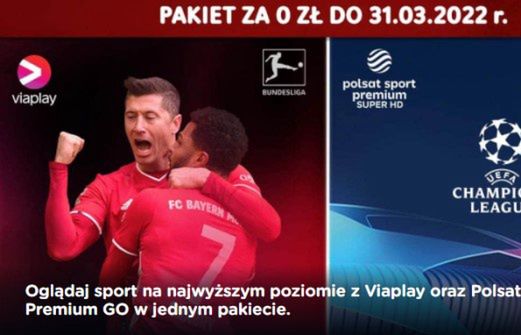 Viaplay i Polsat Sport Premium w UPC bez opłat do końca marca