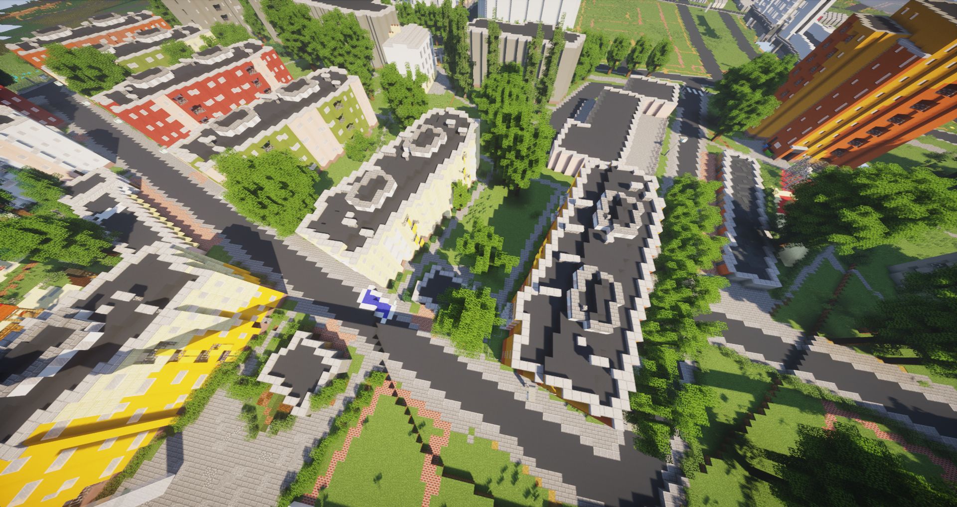 Warszawska Wola w Minecrafcie