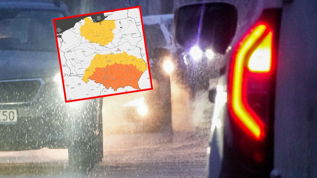 IMGW ostrzega przed niebezpieczną pogodą