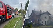 Pożar budynku mieszkalnego. Nie żyje jedna osoba