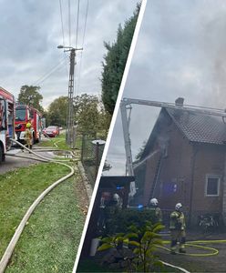 Pożar budynku mieszkalnego. Nie żyje jedna osoba