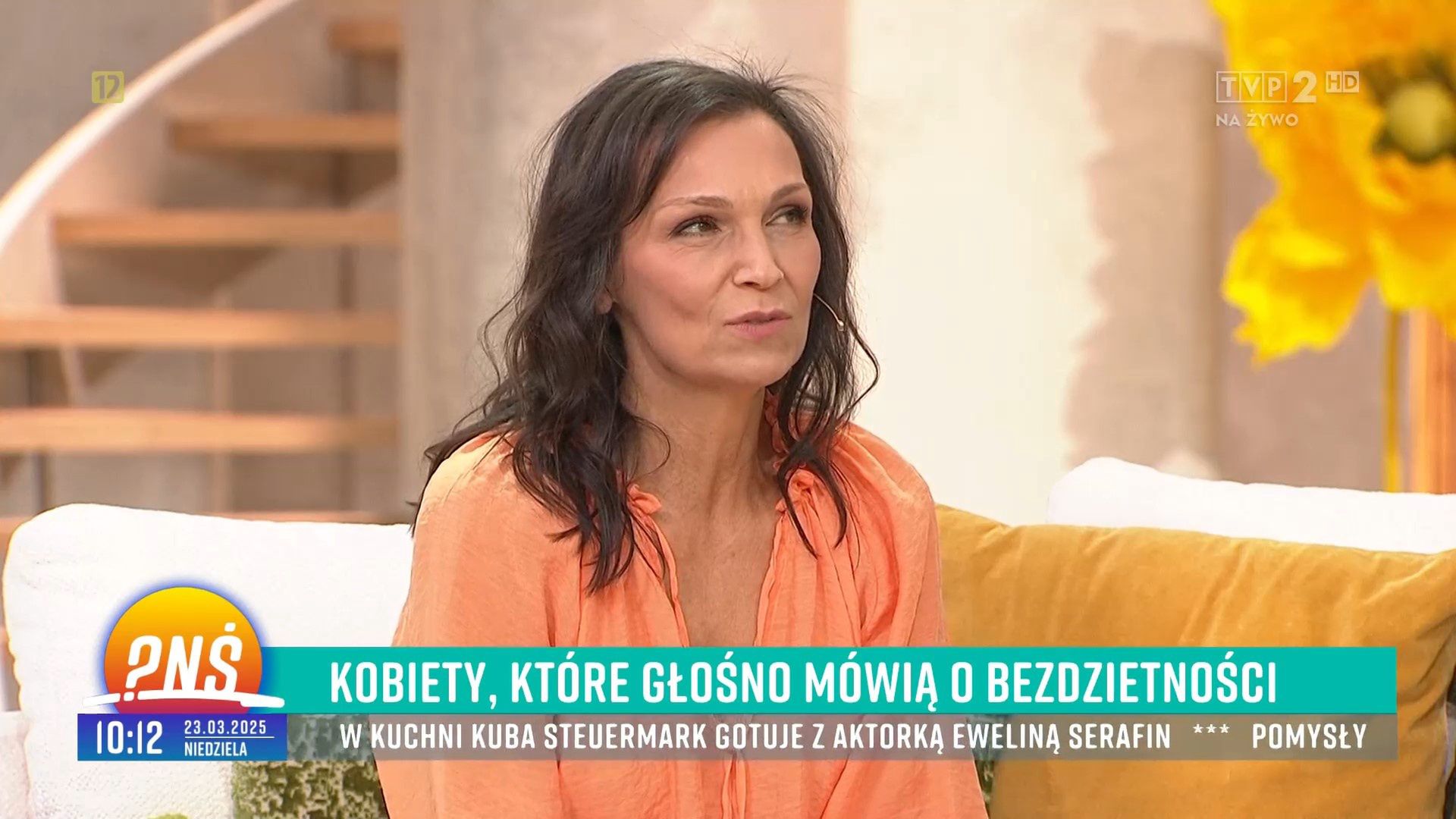 Olga Bończyk w programie "Pytanie na śniadanie"