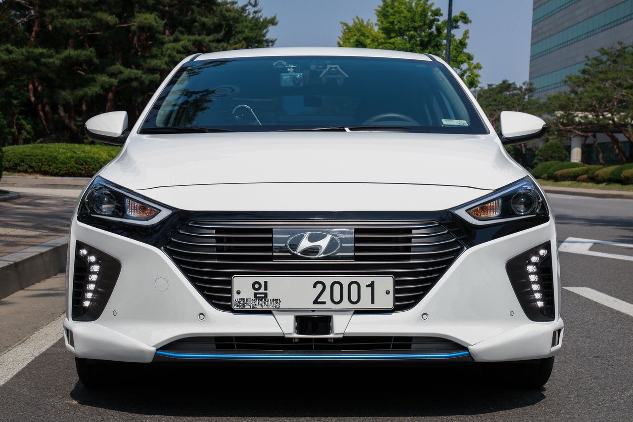 Prototyp autonomicznego Hyundaia Ioniq