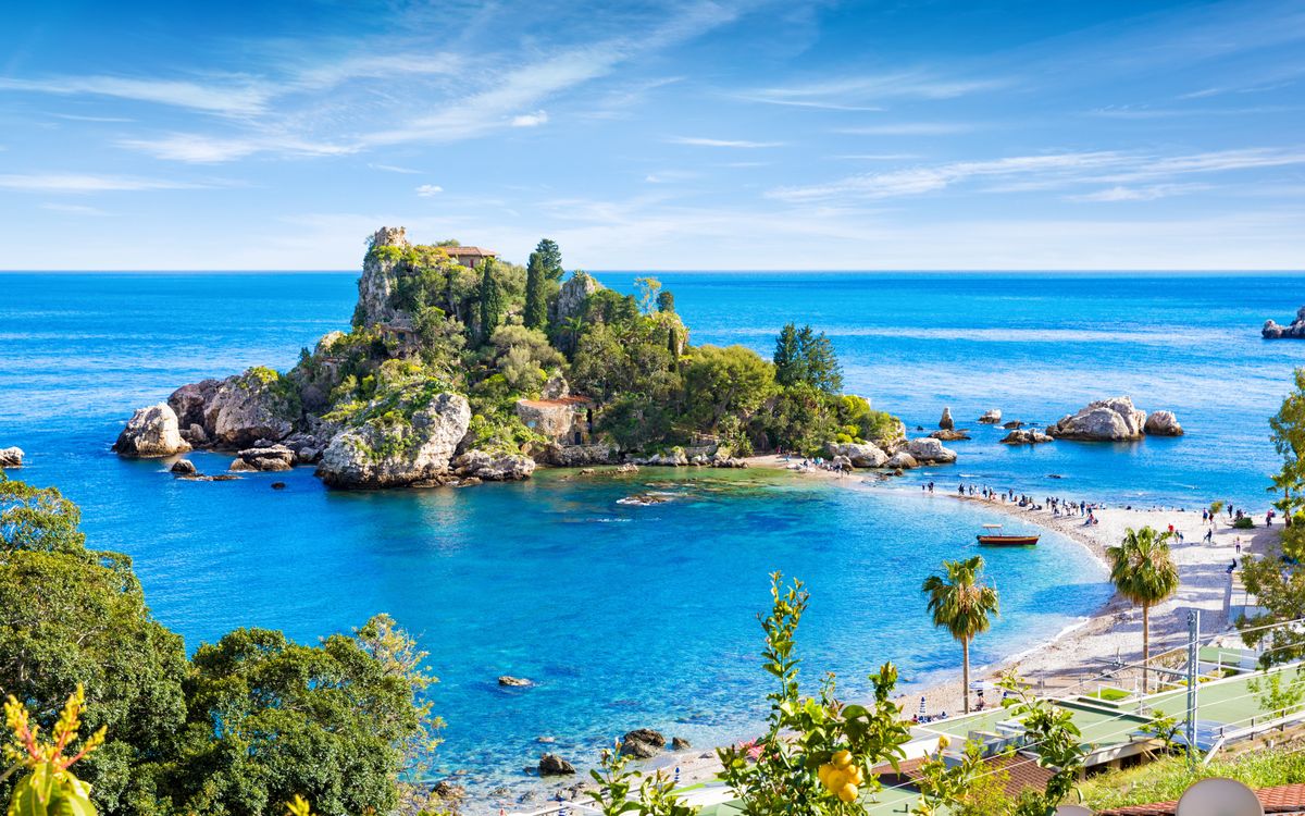 Taormina to częsty cel wycieczek z Katanii