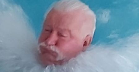 Ksiądz nie mógł się powstrzymać. Reakcja widok Wałęsy