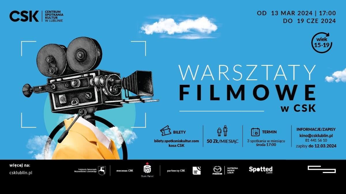 grafika warsztaty filmowe w CSK
