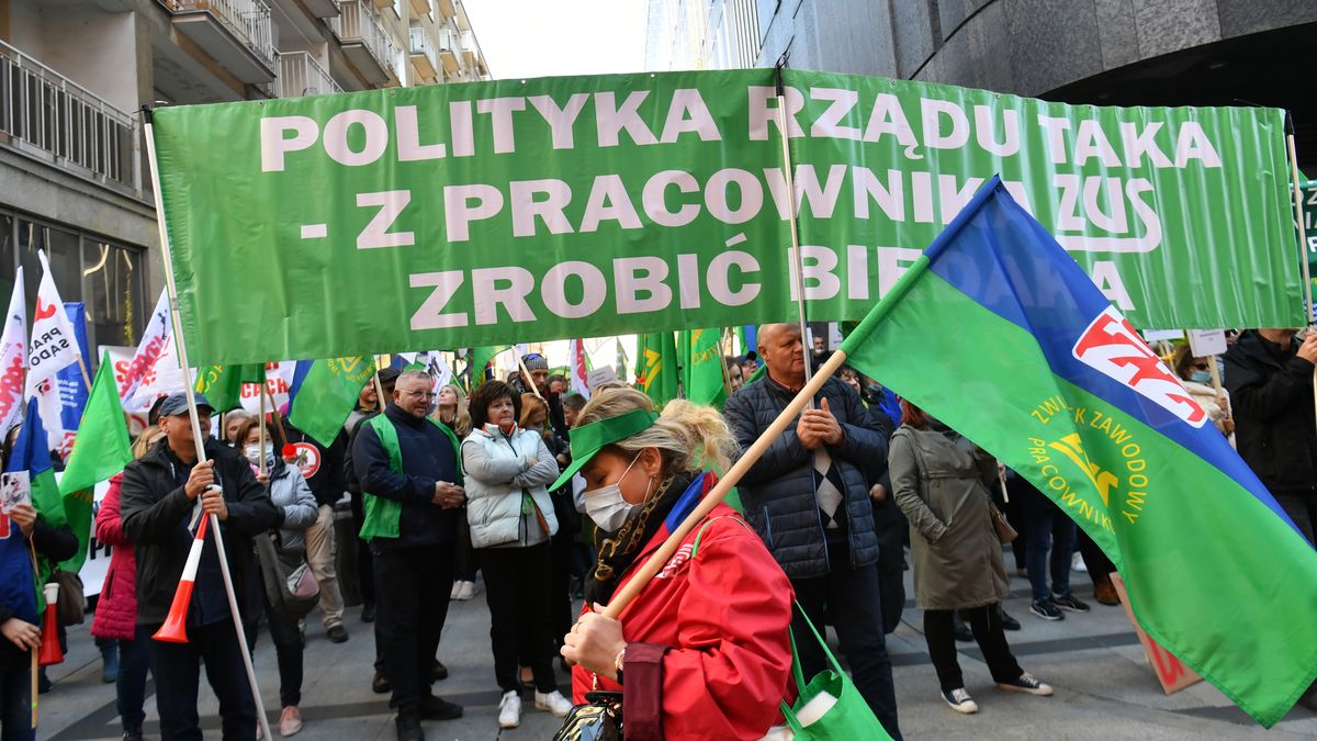 pikietaPiotr Nowakbud�et�wka, OPZZ