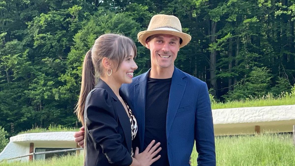 Marcelina Ziętek i Piotr Żyła