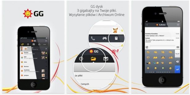 Nowa wersja GG dla iOS-a 1