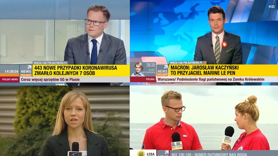 Od lewej: Grzegorz Łaguna, Michał Giersz, Magdalena Cenker, Przemysław Białkowski