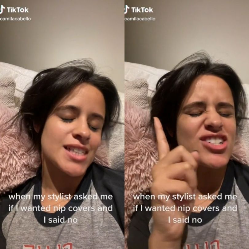 Camilla Cabello komentuje przypadkowe obnażenie piersi w brytyjskim programie telewizyjnym