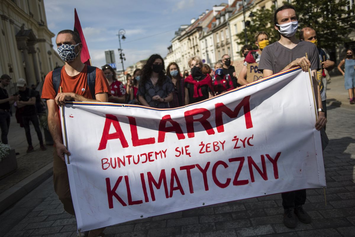 Warszawa. Protesty Extinction Rebellion. Aktywiści zapowiadają blokadę miasta