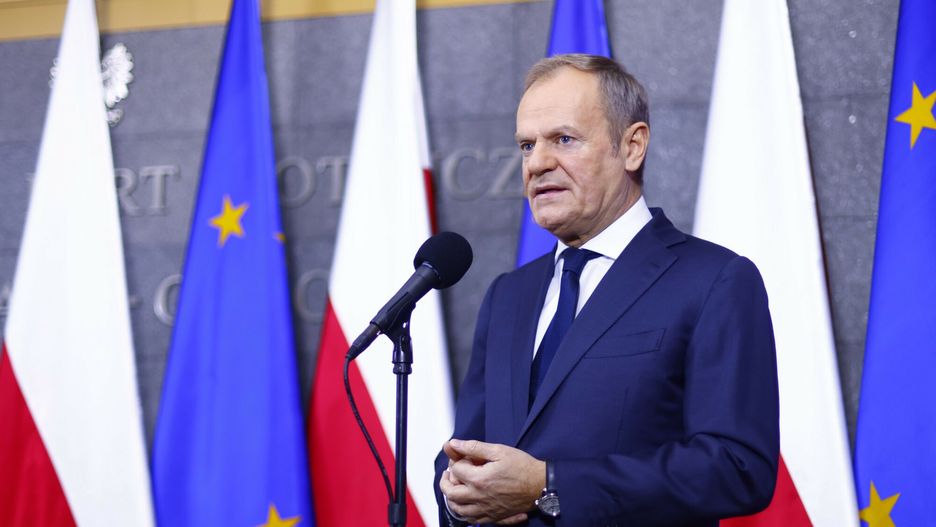O?wiadczenie premiera Donalda Tuska
27.11.2024. Warszawa. Oswiadczenie premiera Donalda Tuska. Fot. Filip Naumienko/REPORTER 
N/z: Donald Tusk
Filip Naumienko/REPORTER