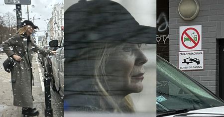 Beata Ścibakówna parkuje na ZAKAZIE tuż pod tabliczką ze znakiem lawety! (ZDJĘCIA)