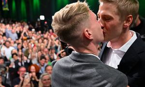 Został burmistrzem Monachium. Gdy usłyszał wyniki, ucałował partnera