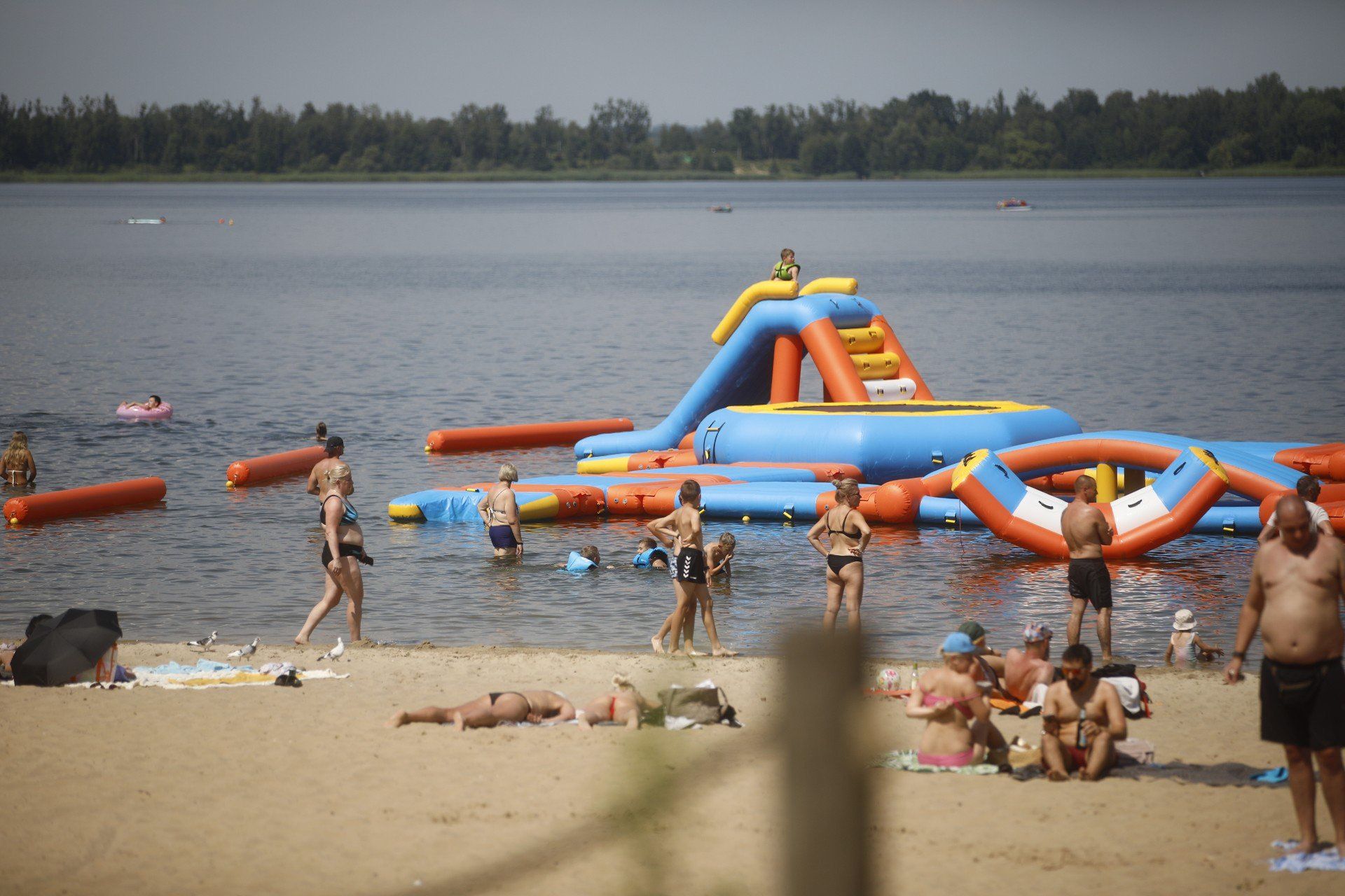 Pogoria III w upalny poniedziałek