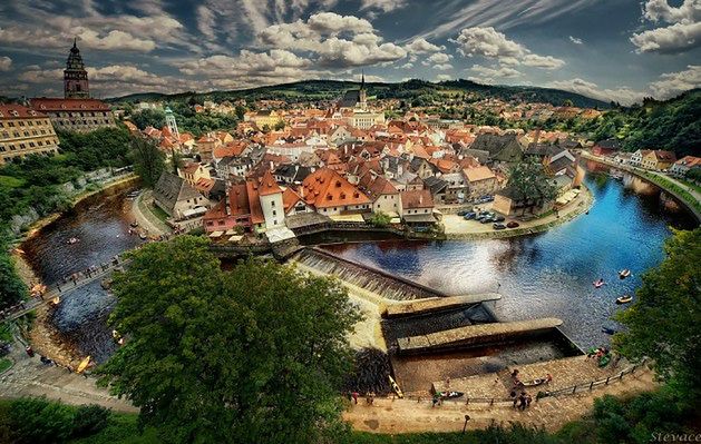 Czeski Krumlow - bajkowe miasto na liście UNESCO