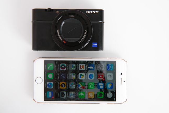 Sony RX100 IV i iPhone 6