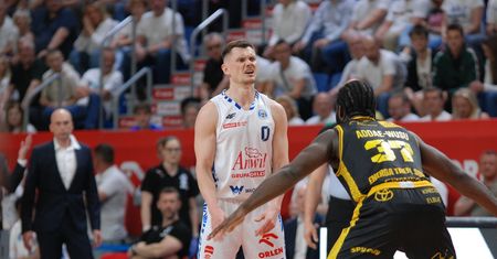 Anwil pewnie pokonał Trefl! Włocławianie z ważnym zwycięstwem przed play-in [foto]