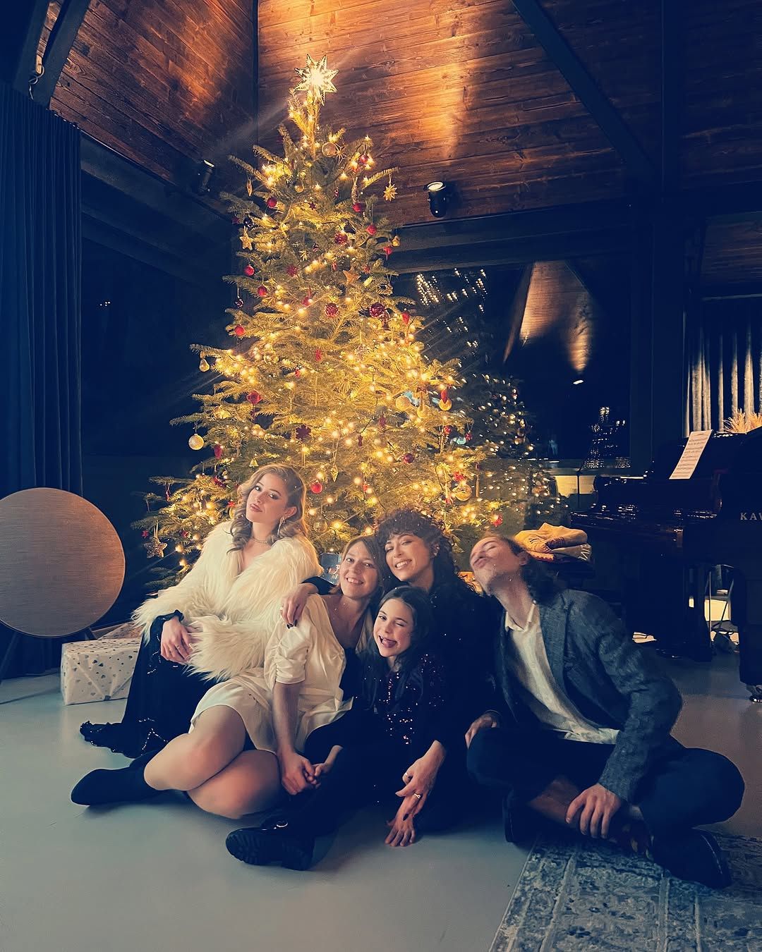 Rodzinne święta Bożego Narodzenia w domu Natalii Kukulskiej