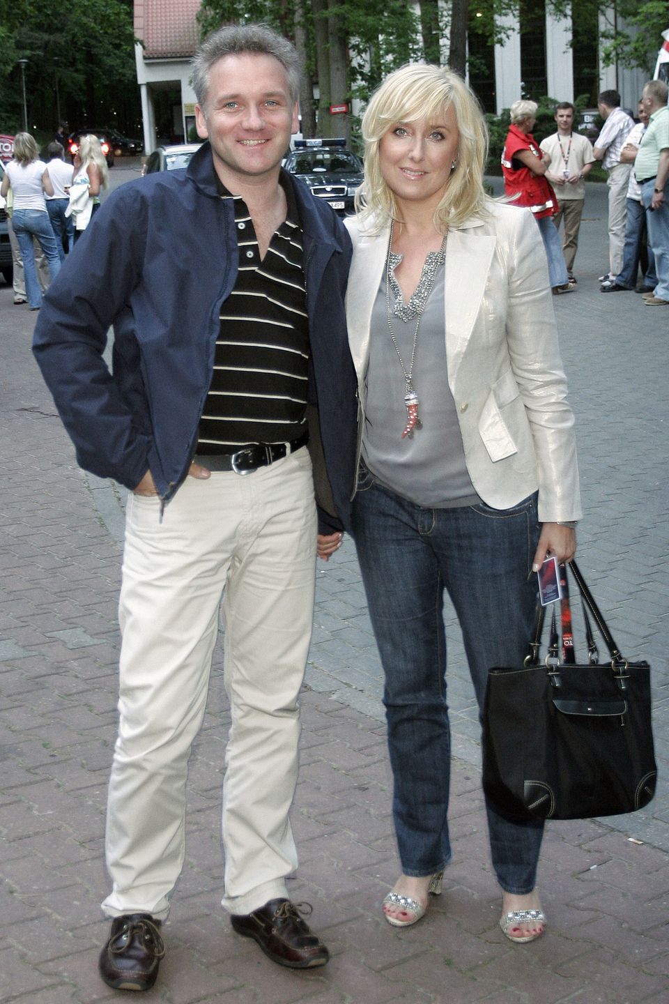 Agata Młynarska i Jarosław Kret