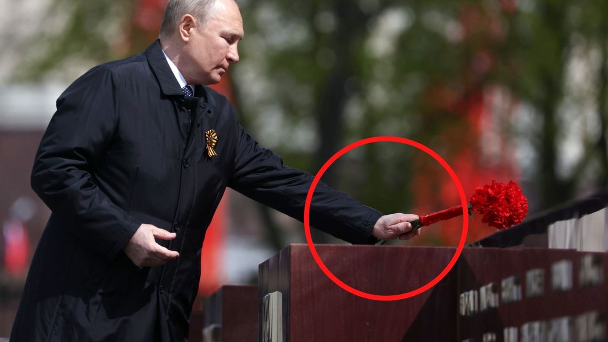 Władimir Putin w Moskwie w Dzień Zwycięstwa