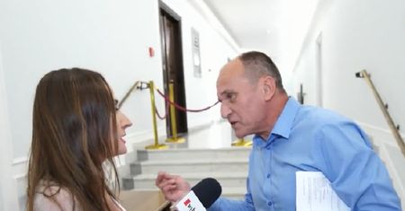 Kukiz przerwał rozmowę. "Niech pan mi nie wchodzi w drogę!"