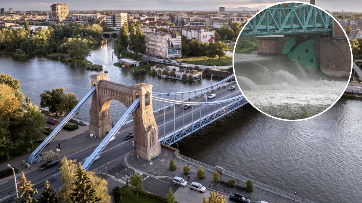 Kulminacyjna fala powodziowa na Odrze we Wrocławiu we wtorek