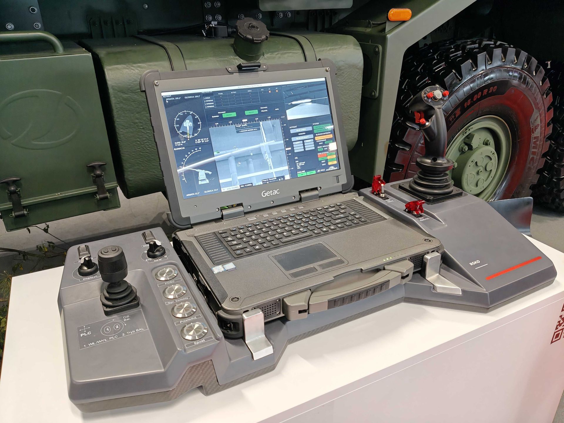Panel sterowania systemu SA-35.